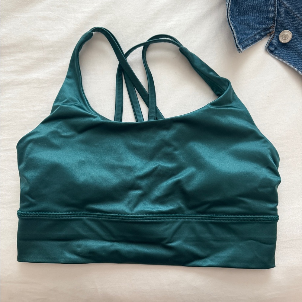 Lululemon Athletica satin energy Bra